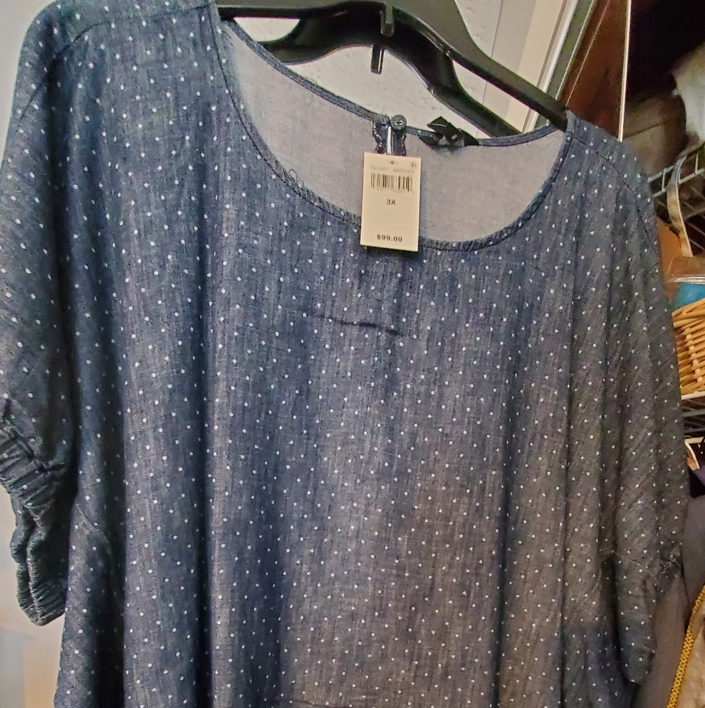 NWT Lucky brand denim dress